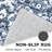 Vintage Floral Printed Washable Non-Slip Area Rug Living Room Rug Bedroom Rugs-925840762