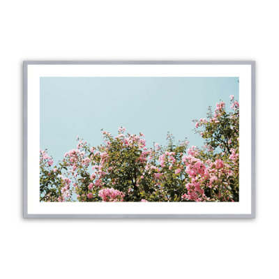 Blossoming Canopy Print, in a Frame,