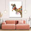 Chameau traditionnel sur toile-386419984