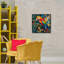 Perroquet de la jungle au milieu des feuilles, estampe numérique, design par LSR Design Studio-1589740222-1589740221