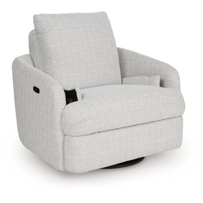 Alainmont Next-Gen Nuvella Swivel Power Recliner