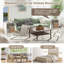 Bryssa 52cm W Bedside Table