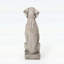 Charmante statue de chien MGO pour la décoration extérieure, légère et durable, aucun assemblage requis