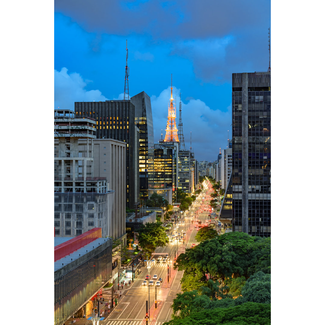 Paulista Avenue, Sao Paulo, Brazil
