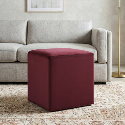 Fairwinds 18" Wide Square Upholstered Ottoman Footstool