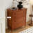 Walnut Solid Wood Accent Cabinet