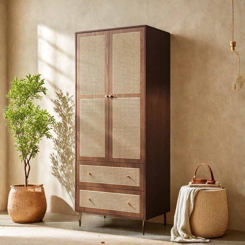 Armoire moderne et simple, Noyer