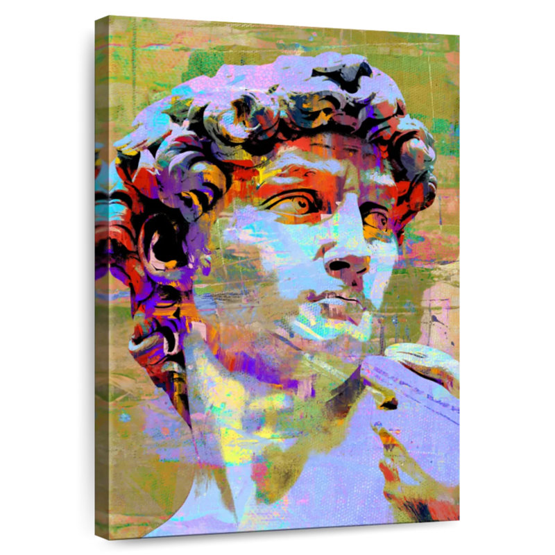 Leisha Michelangelo David I, H 45 po x l 30 po