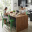 Counter Stool with Metal Frame-1495332976