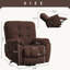 Fauteuil inclinable électrique Power Lift avec massage vibratoire et fonction de chauffage avec port de charge USB et 2 porte-gobelets cachés A + B + C-97840625