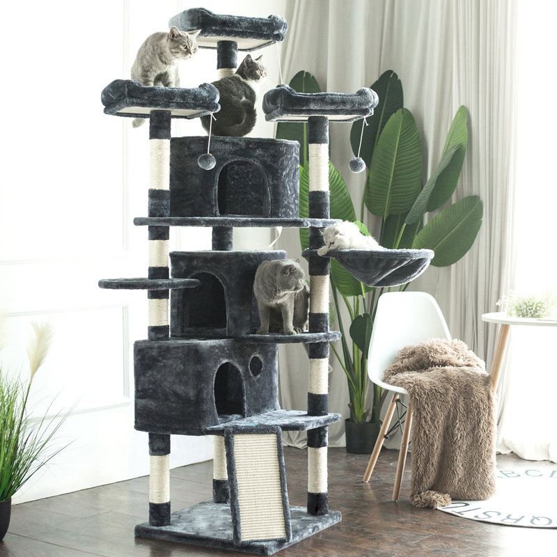 Arbre à chat 72 "Zamudio, Gris fumé