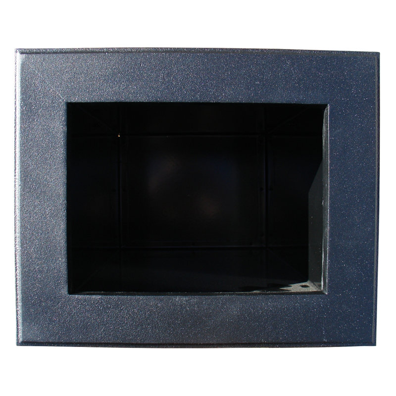 Manchester Metal Newspaper Holder, Black