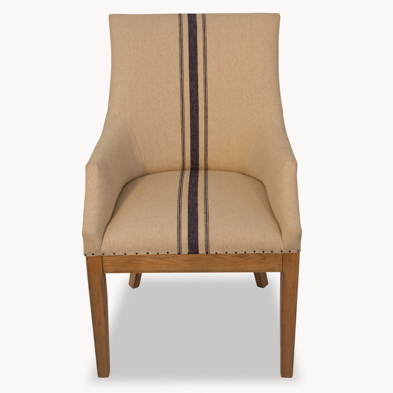 Meriwether 48cm H Linen Upholstered Parsons Chair
