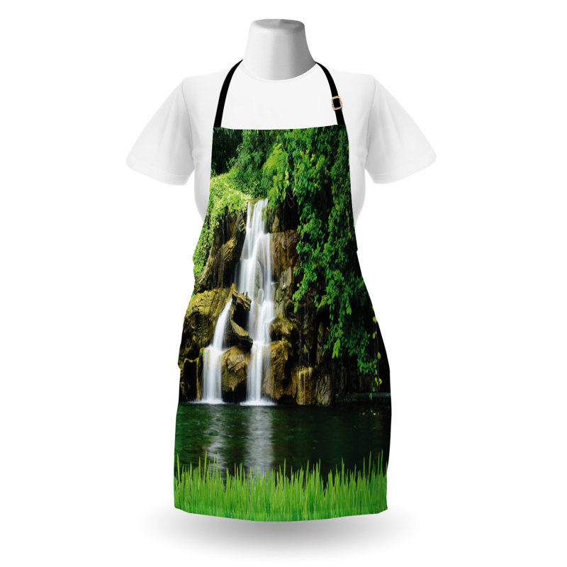 No Pattern Bib Apron