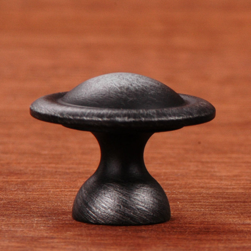 Poignée champignon Smooth Dome CK Series, Petit, Nickel vieilli