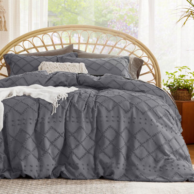 Bedsure Boho Duvet Cover Set For All Season