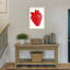 «Red Strawberry» par Athene Fritsch, reproduction d'art encadrée sur bois-739779977