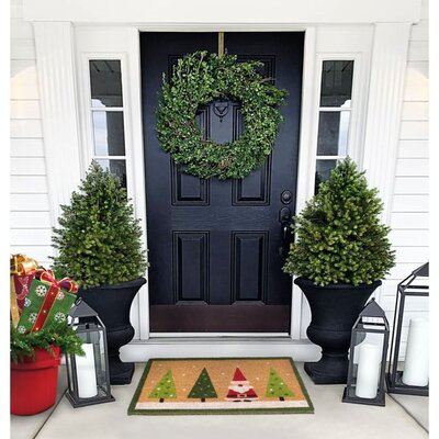 RugSmith Non-Slip Christmas Outdoor Doormat & Reviews | Wayfair