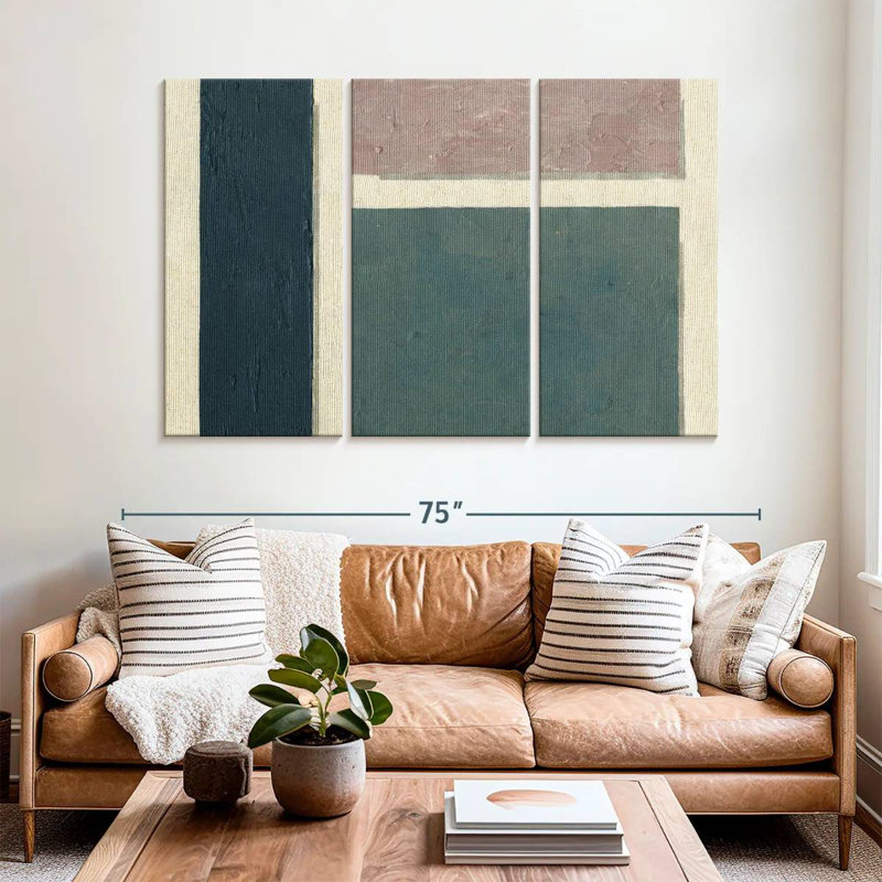 Avery Geometric Harmony, 42" H x 65" W