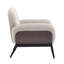 Chaises d'appoint confortables en tissu, revêtement kaki, polyvalence moderne pour la maison