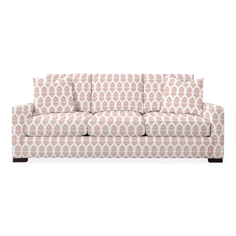 Cornerstone Sofa, Perigold Francine Dusty Rose