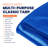 Heavy Duty 24' X 24', White, Waterproof Tarpaulin Cover 7 Mil Thick with Reinforced Edges and Metal Grommets for Camping, Roofing, Pool and Boat Protection-67633137