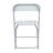 Resin 5-Piece Folding Square Table And Chair Set, Light Grey