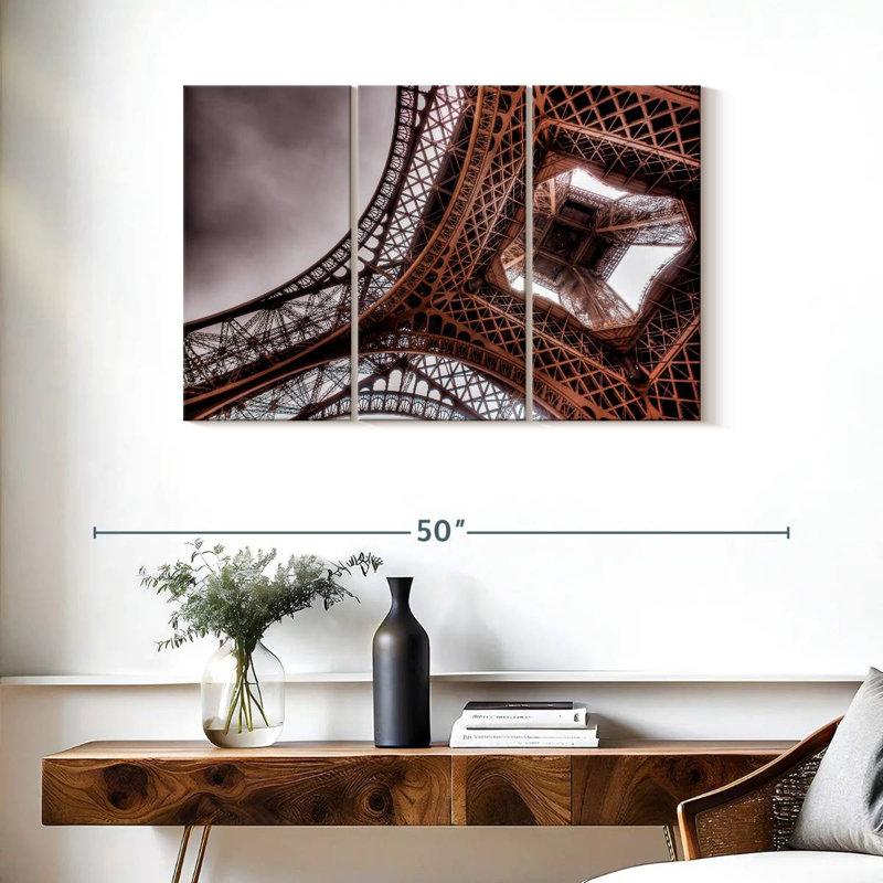 Eiffel Tower Latticework, 24" H x 38" W