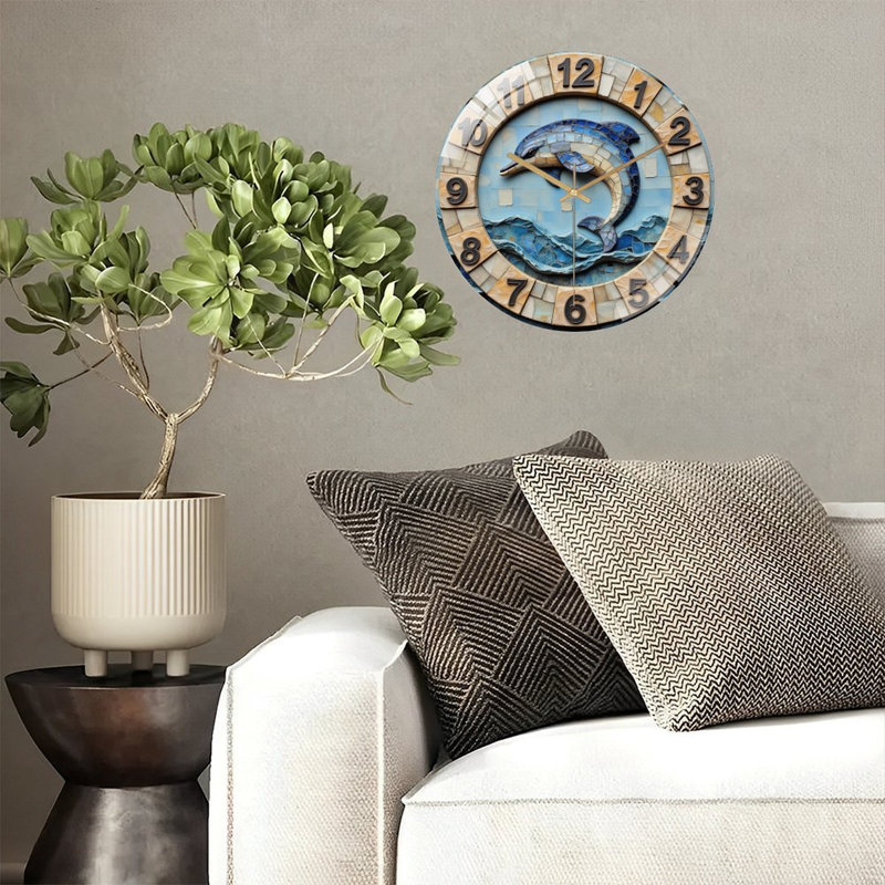 Horloge murale 12 po
