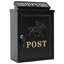 Cast Aluminum Wall Mounted Post Box-125152619