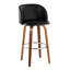 Ensemble de tabourets de bar pivotants au design moderne Mid-Century
