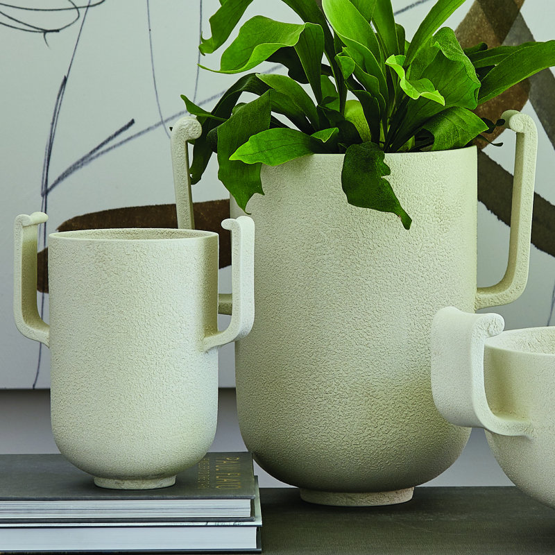 Copenhagen Vase, 10" H x 9" W x 6.25" D