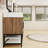 Jessica 84 " W Free Standing Wall Mounted Single Double Single Vanity Bathroom Vanity With Stone Top-1759110907
