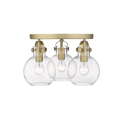 Slocomb Glass Semi Flush Mount