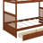Bunk Beds With 2 Storage Drawers, Solid Wood Bunk Bed With Ladder And Safety Guardrail, Convertible Bunk Beds-1770547430-1770547432