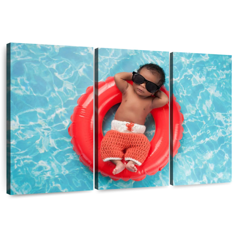 Leisha Swim Ring Baby, 32" H x 50" W