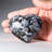 Genuine Polished Indigo Gabbro Heart (0.66 Lbs)-124937943