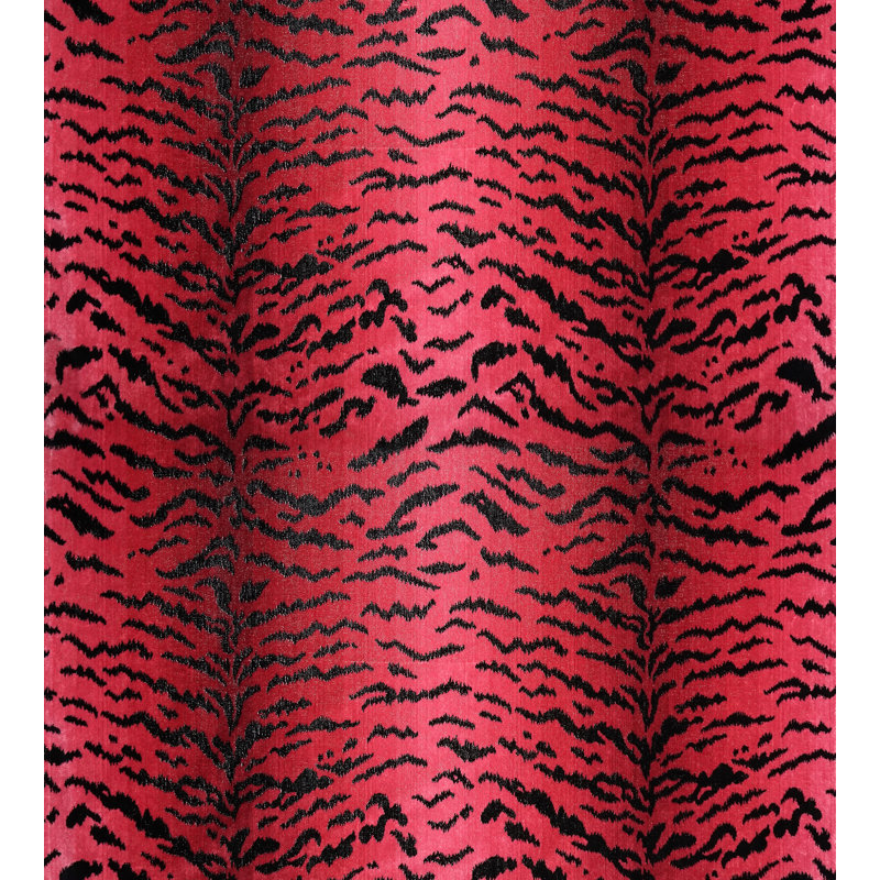 Fabric, Reds/Black