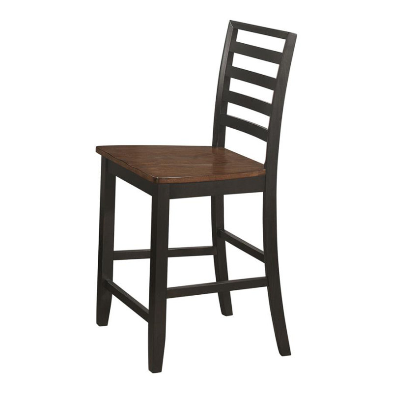 Neasa Solid Wood Counter Stool with Solid Wood Frame