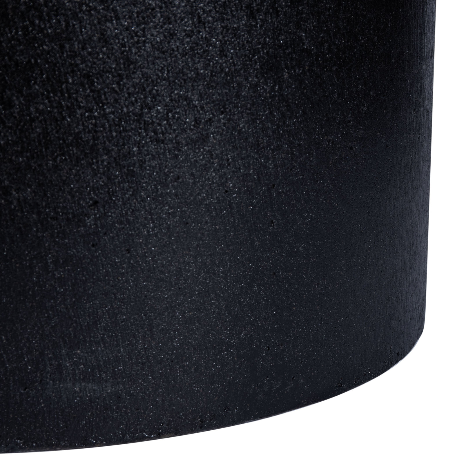 Mcguire Pot Planter, Black, 19.2" H x 21.6" W x 21.6" D