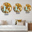 Horloge murale traditionnelle blanche-59914227