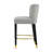38.25'' H Solid Wood Velvet Counter Stool-2107674319