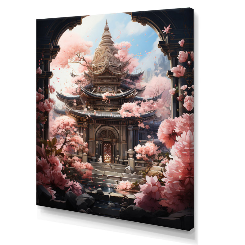Eberb Folk Religion Shrine of, impression sur toile encadrée, H 20 po x l 12 po x P 1 po, Toile tendue