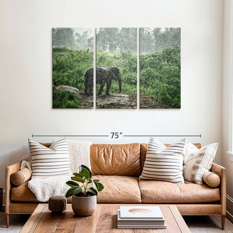 Bain de pluie Brampt Elephant, H 36 po x l 57 po