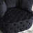 Foam Filled Black Velvet Chair - 40.6 In. Width For Living Room Style Modern Seating Chair,-920928390