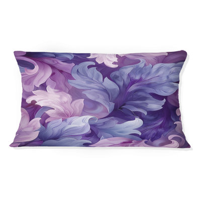 Coussin lavande fluide Dreams I - Modern
