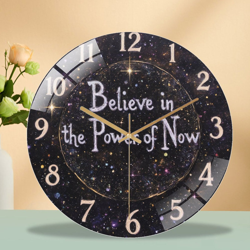 Horloge murale inspirante 12 po