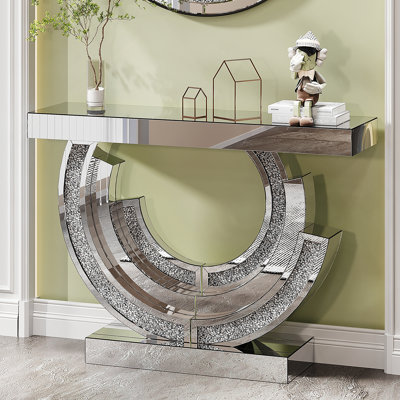 Console en miroir pour le salon