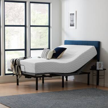 Monland Massage Adjustable Bed Base with Bluetooth, Mobile App, Wireless  Remote, Mattress & Reviews