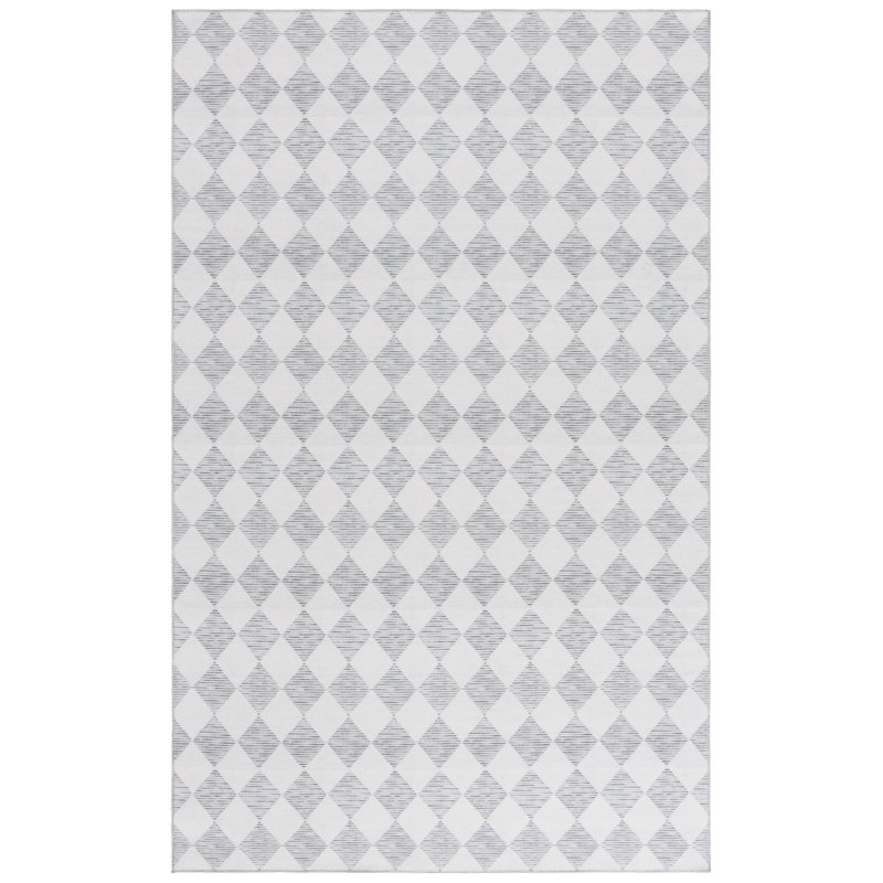 Neaven Clara 300 Performance Machine Washable Geometric Rug, Square 6'